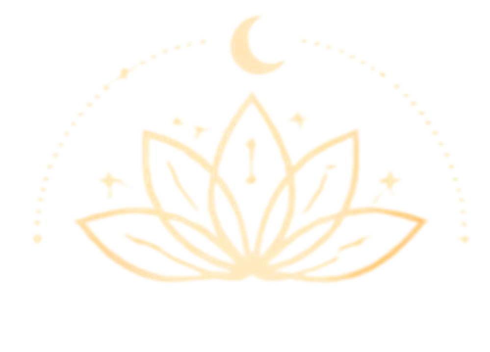 Rashean lotus and crescent moon
