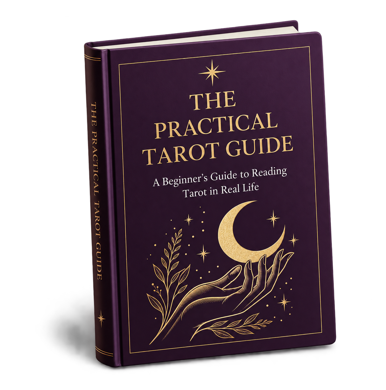 The Practical Tarot Guide hardcover book