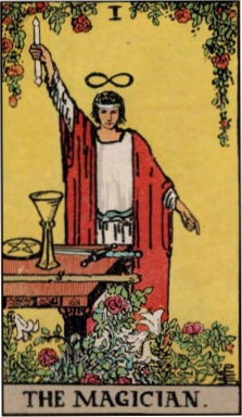 The Magician tarot card