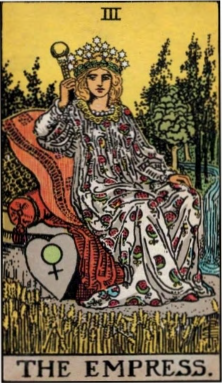 The Empress tarot card