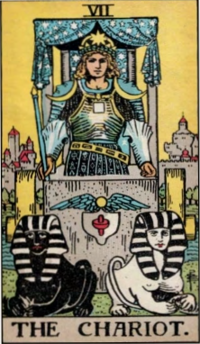 The Chariot tarot card