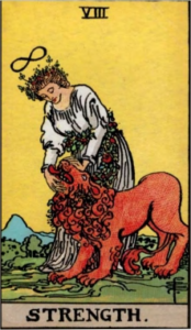 Strength artwork for symbolism reference