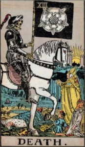 Death artwork for symbolism reference