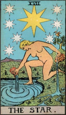 The Star tarot card