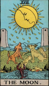 The Moon artwork for symbolism reference