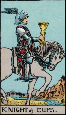 Knight of Cups tarot card