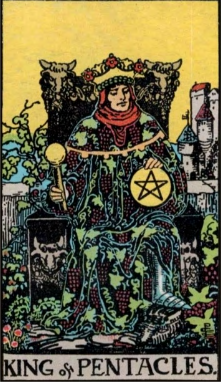 King of Pentacles tarot card