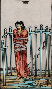 Eight of Swords tarot card