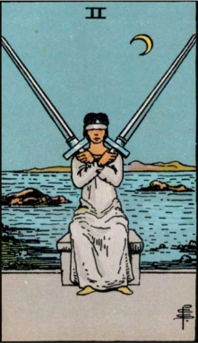 Two of Swords tarot card