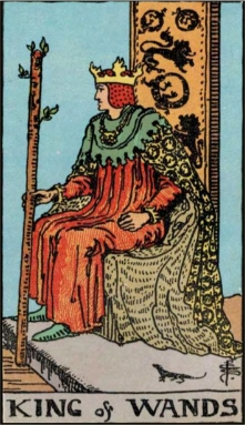 King of Wands tarot card