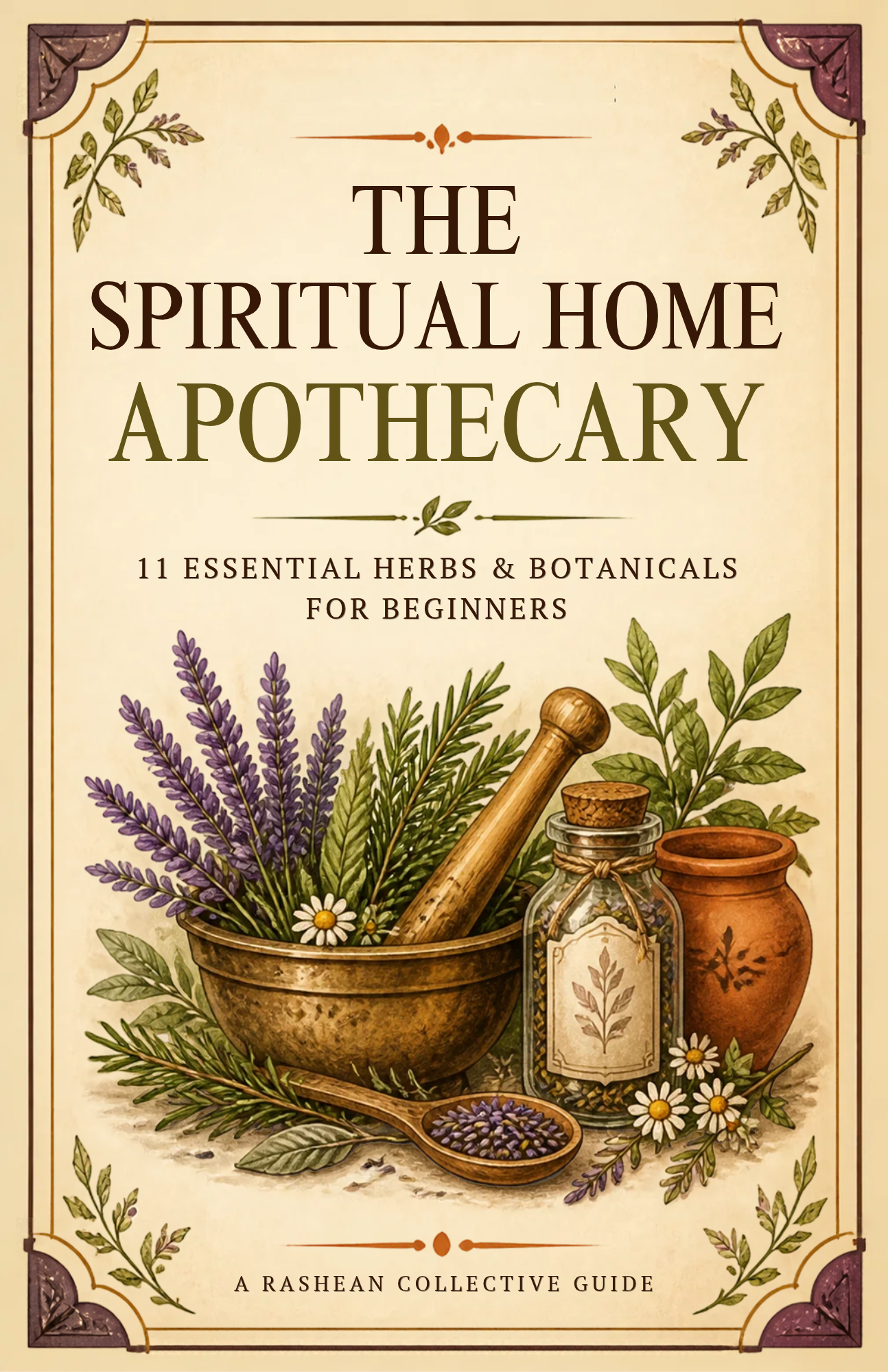 The Spiritual Home Apothecary guide cover