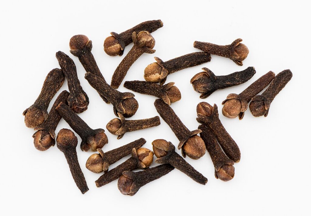 Reference photograph of Cloves; packet identity is not confirmed.