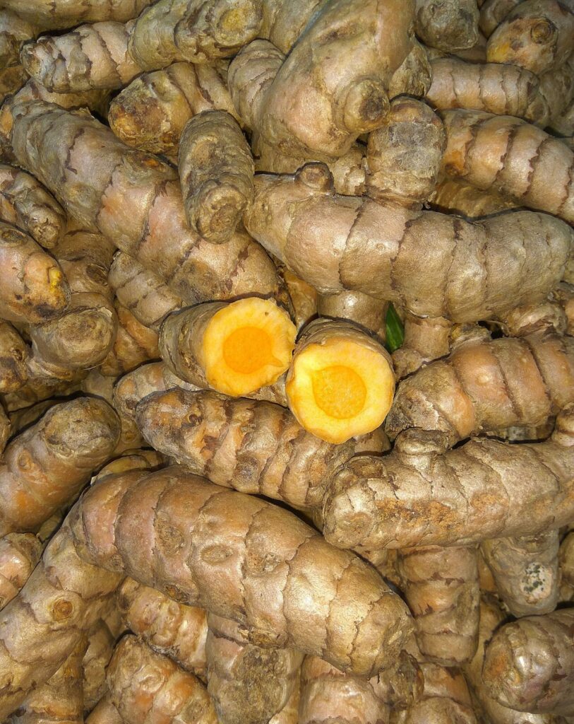 Reference photograph of Turmeric; the owner’s packet identity and grade are not confirmed.